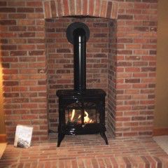 The Enviro Westport by friendlyfires.ca is one of the most popular propane stoves (popular gas stoves) available.