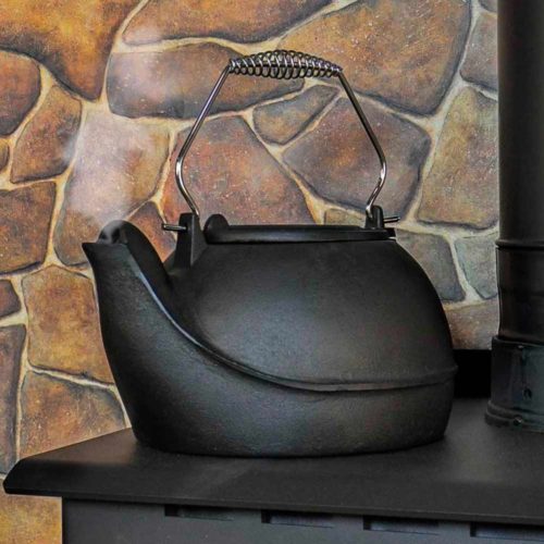 Cast Iron Wood Stove Kettle Steamer Friendly Fires