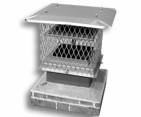Friendly Fires Lock Top Damper Chimney Cap