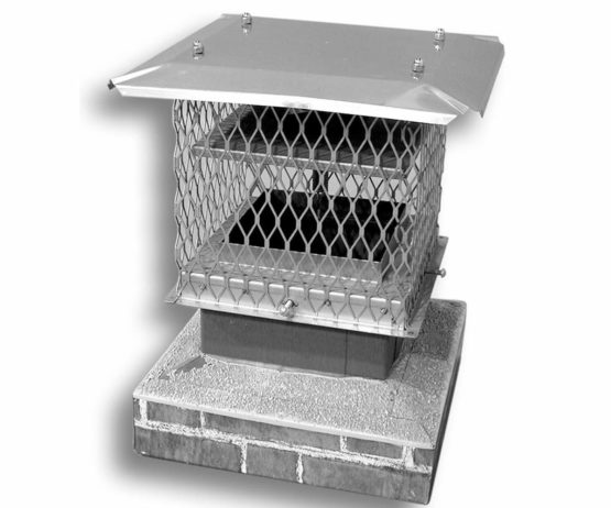 Friendly Fires Lock Top Damper Chimney Cap