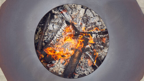 Le Bol Wood Firepit & Outdoor Grill