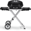 Napoleon TravelQ PRO 285 Portable Propane Gas Grill with Scissor Cart | Friendlyfires.ca