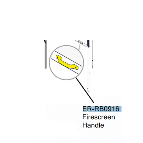 Renaissance Handle - Firescreen (ER-RB0916) | Friendlyfires.ca