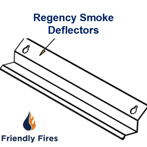 Regency 820-482 SS Smoke Deflectors Friendly Fires