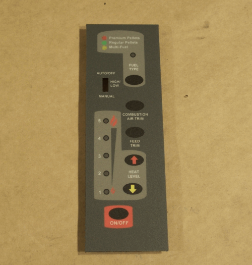 Enviro 50-2108 Circuit Board Panel Decal For M55 Cast Stove