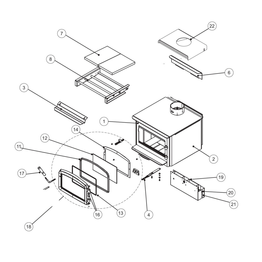 Regency Replacement Parts Friendly Fires