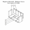 Regency Complete Brick Kit -F1150S, F1500S, i1150S i1500S, Ci1150, Hi1150 (075-960) | Friendly Fires