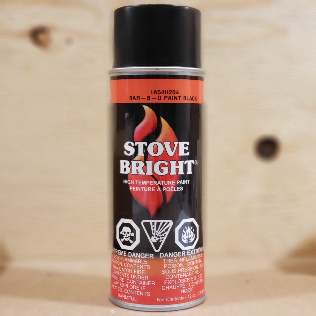 GMG High Temperature Paint Black BBQ (PSB1A54H204) Friendly Fires