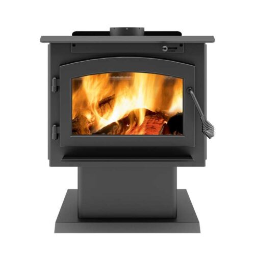 Ambiance Outlander 19 Wood Stove Pedestal and Door