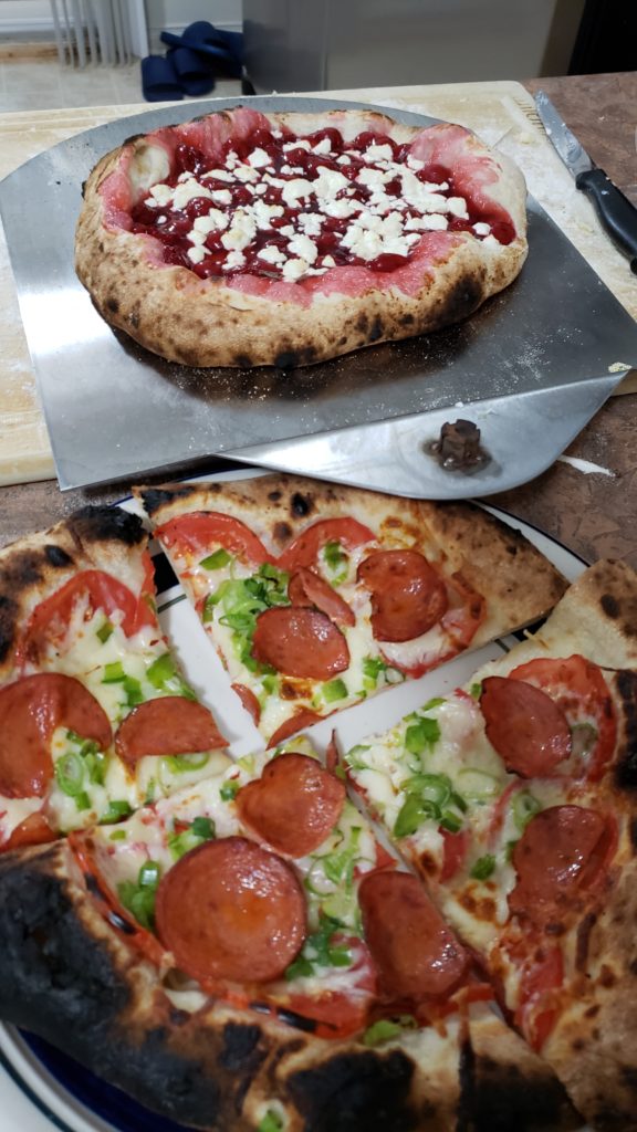 Home made Ooni Pizzas
