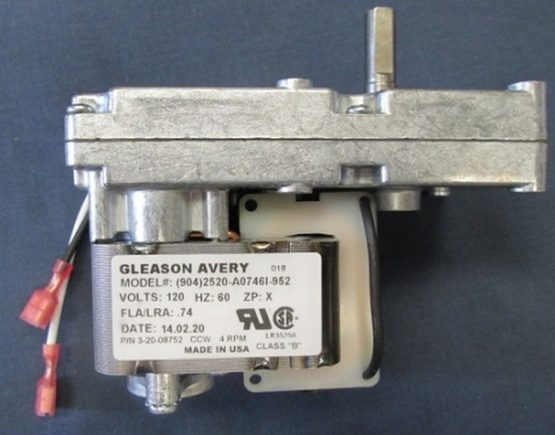 3-20-08752 - Auger Motor Harman HHT