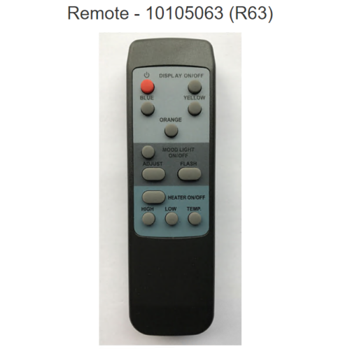 Amantii Replacement Hand Held Remote (10105063 R63) Friendlyfires.ca