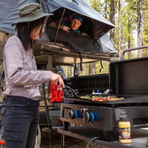 The Pit-Boss Ultimate Lift Off Griddle is the Perfect Grill for Camping | Friendlyfires.ca