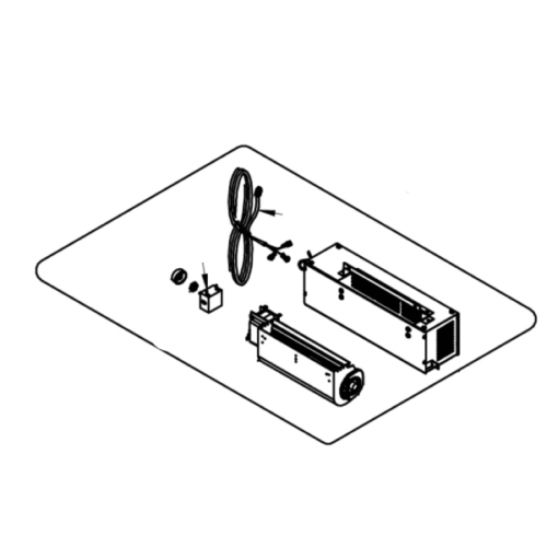 SBI Replacement Blower Kit - Osburn 3500 / Enerzone 3.5 (SE53560) | Friendlyfires.ca