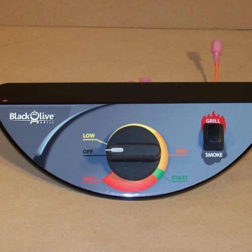 Black Olive CONTROL PANEL W/DECAL AND CONTROLS (50-2748) Friendlyfires.ca