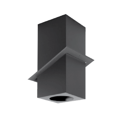 ICC Direct Vent Square Support & Radiation Shield (XDT4SS) | Friendlyfires.ca