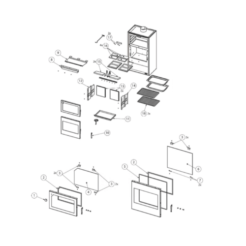 Drolet Atlas Wood Cookstove | Friendlyfires.ca