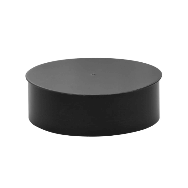 Single Wall Smoke Pipe - 6" Tee Cap (BM0029) | Friendlyfires.ca