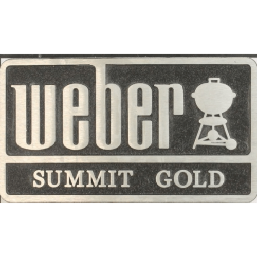 Weber Summit Replacement Logo and Fastener (51410) | Friendlyfires.ca