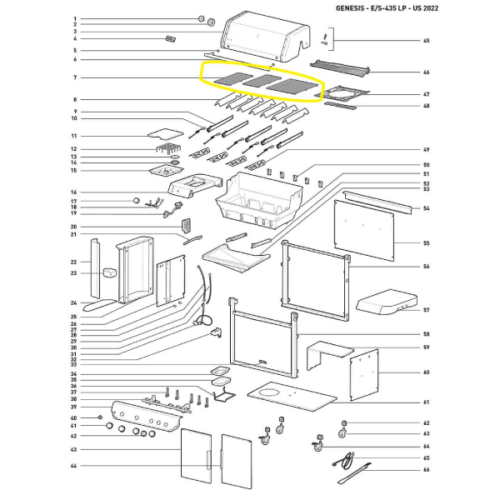 Weber Stainless Steel Cooking Grills - Genesis E/S-435 (64476) | Friendlyfires.ca