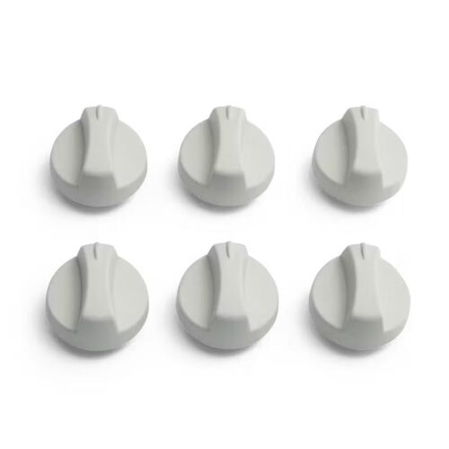 Weber Control Knob Kit - Summit Silver / Gold A 6 Burner (67679)