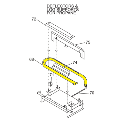 Regency Burner Tube Assembly (948-279) | Friendlyfires.ca