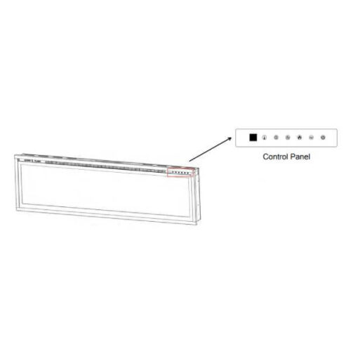 Modern Flames Touch Control Panel Spectrum Slimline (01-00006) | Friendlyfires.ca