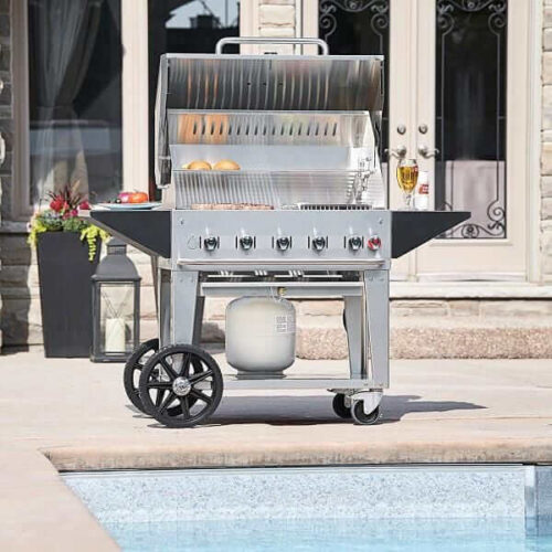 Crown Verity 36" PRO Grill Package (CV-MCB-36PRO-NG/CV-MCB-36PRO-LP) | Friendlyfires.ca