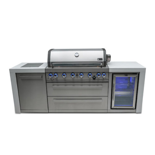 Mont Alpi 400 Deluxe Island w/ Optional Fridge | Friendlyfires.ca