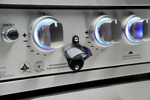 Mont Alpi 400 Deluxe Island w/ Optional Fridge | Friendlyfires.ca