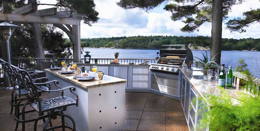 Father's Day Outdoor Kitchen