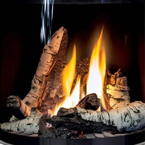 Enviro S50 Birch Logset (50-4070) | Friendlyfires.ca