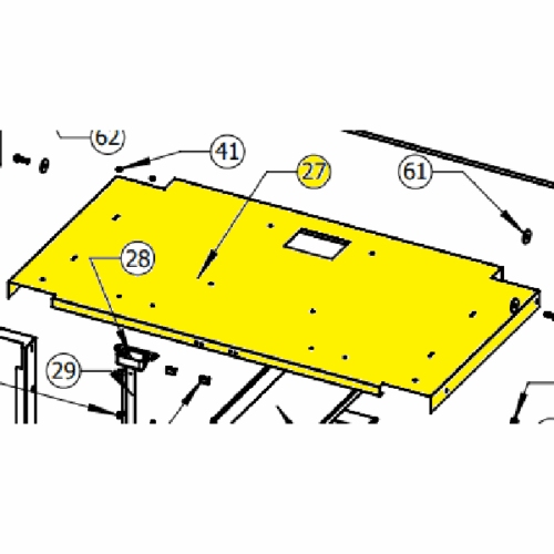 Napoleon Prestige Heat Shield | P500/P665 (N585-0093-GY1SG) | Friendlyfires.ca