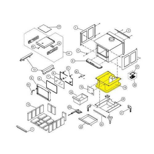 Pacific Energy Pedestal - Super 27 LE (80002209/FP16.ARFTMBKA) | Friendlyfires.ca