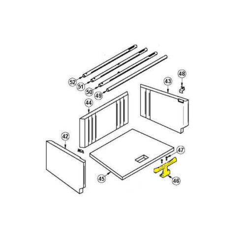 Valcourt Cast Iron Andiron - Lafayette FP10/Mundo FP12 (SE24166) | Friendlyfires.ca