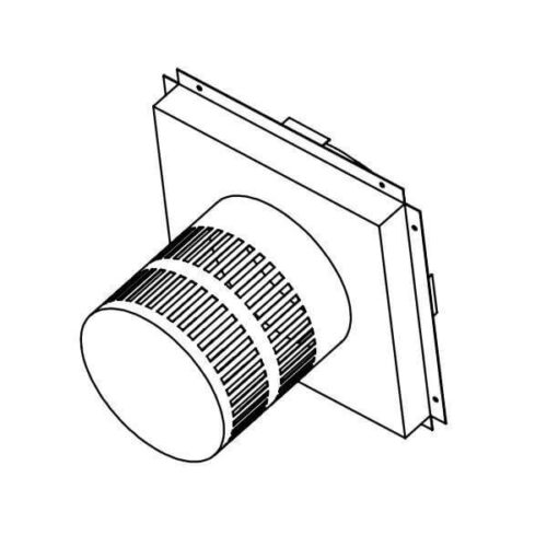 Montigo Termination w/ Mounting Frame - 4/7" (MTO4F) | Friendlyfires.ca
