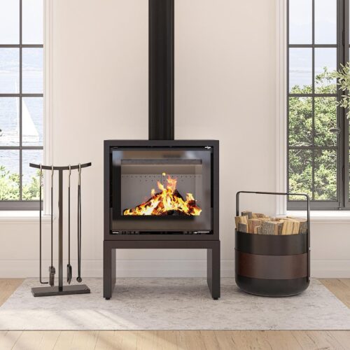 Ambiance Luxus EPA FS24 Modern Wood Stove Friendly Fires